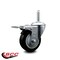 Service Caster 4 Inch Black Polyurethane Wheel Swivel 58 Inch Threaded Stem Caster Total Lock Brake SCC SCC-TSTTL20S414-PPUB-BLK-58212 - alternate 3